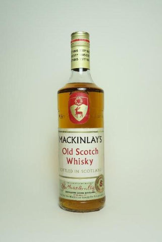 Charles Mackinlay's 5YO Old Blended Scotch Whisky - 1970s (43%, 75cl)