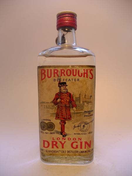 James Burrough's Beefeater London Dry Gin - 1949-59 (44%, 75cl