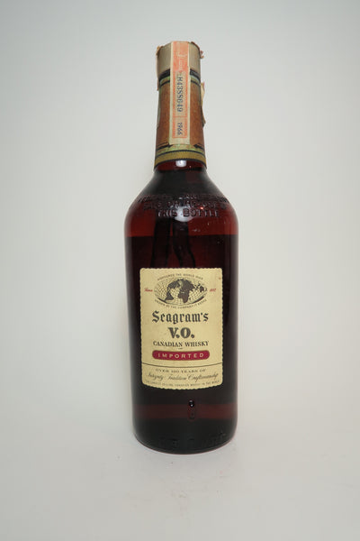 Seagram's V.O. CANADIAN WHISKY 古酒 Seagram's V.O. Canadian Whisky - Musthave Malts