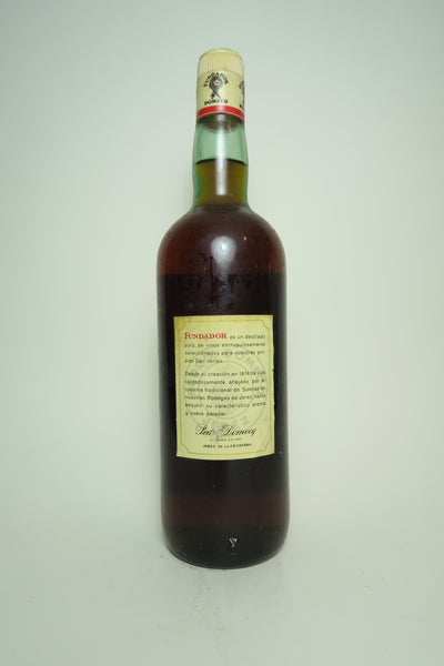 Pedro Domecq Fundador Spanish Brandy - 1970s (38%, 100cl Pedro Domecq Fundador Spanish Brandy - 1970s (38%, 100cl