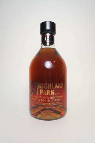 James Grant's Highland Park 12YO Orkney Single Malt Scotch Whiskey - 1980s (43%, 100cl)