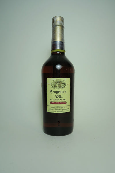 Seagram's V.O. 6YO Blended Canadian Whisky - late 1950s