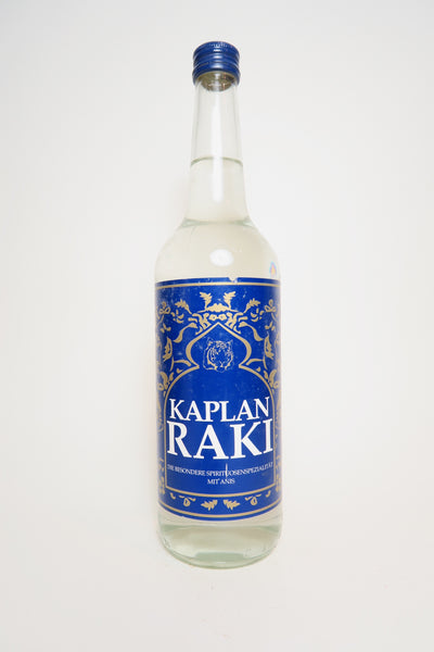 Kaplan Raki - late 1990s (43%, 70cl) – Old Spirits Company