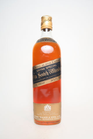 Johnnie Walker Black Label 12YO Extra Special Old Blended Scotch Whisky - post-1968 (40%, 75cl)