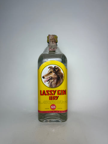 SIS Lassy Dry Gin - 1950s (44%, 75cl)