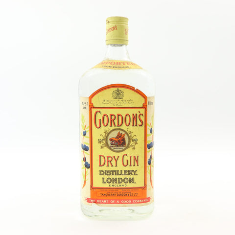 Gordon's London Dry Gin (Export) - 1970s (47.3%, 100cl)