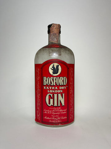Martini & Rossi Bosford Extra Dry London Gin - 1960s (46%, 75cl)
