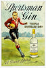 Sportsman Triple Distilled Dry Gin - 1930s (40%, 75cl)