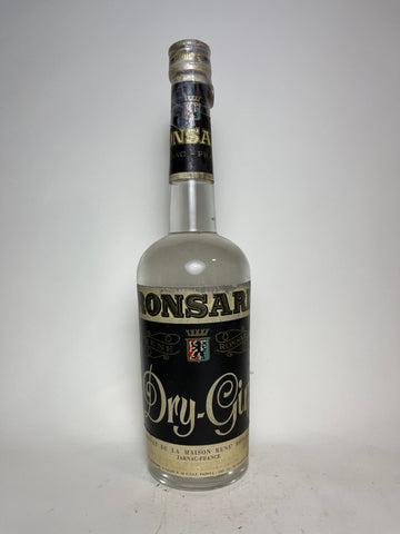 Réné Ronsard Dry-Gin - 1949-59 (45%, 75cl)