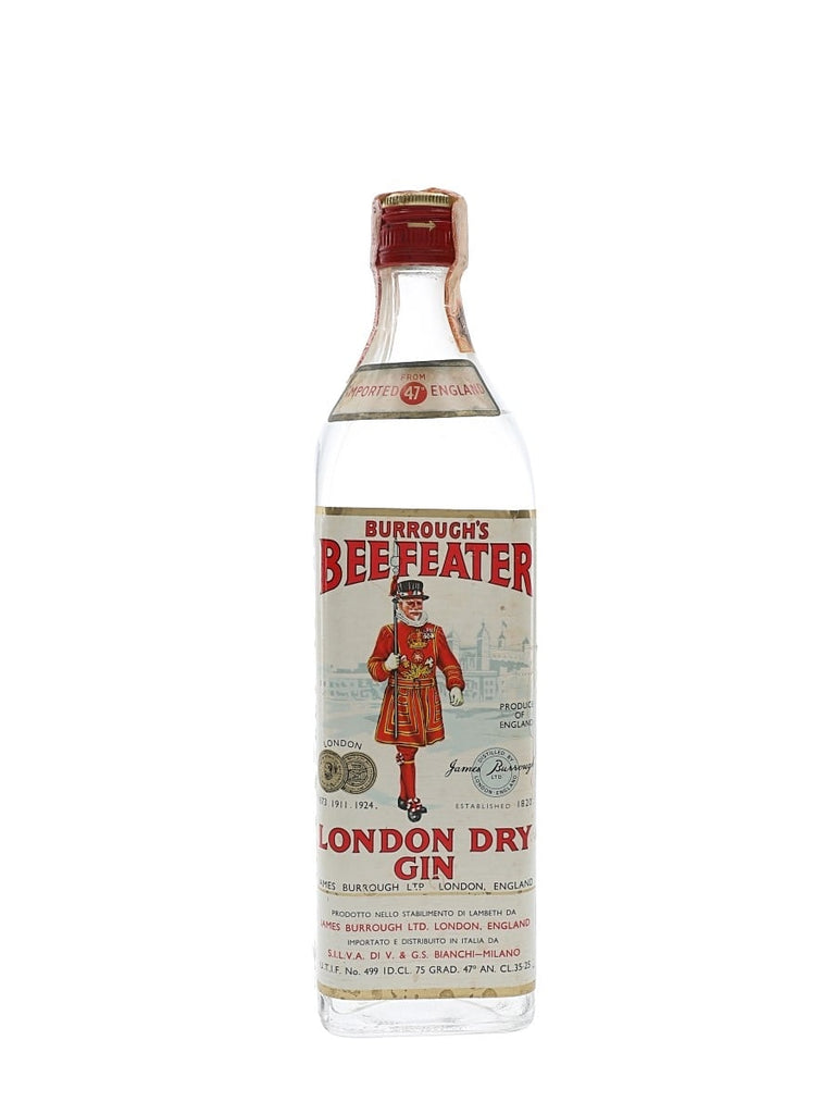 James Burrough's Beefeater London Distilled Dry Gin - early 1960s (47%, 75.7cl)