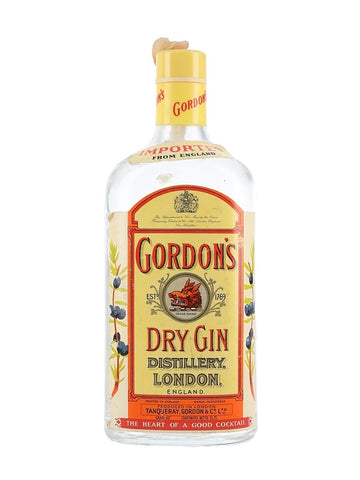 Gordon's London Dry Gin (Export) - 1970s (40%, 75cl)