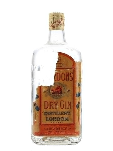 Gordon's London Dry Gin (Export) - 1950s (47%, 75cl)
