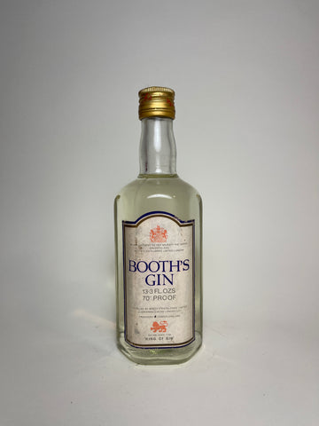 Booth's London Dry Gin - 1970s (40%, 37.5cl)
