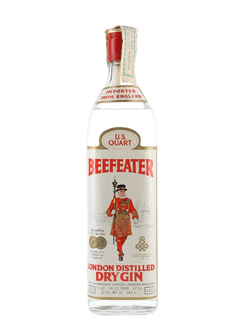 James Burrough's Beefeater London Dry Gin - c. 1976 (47%, 94.6cl)