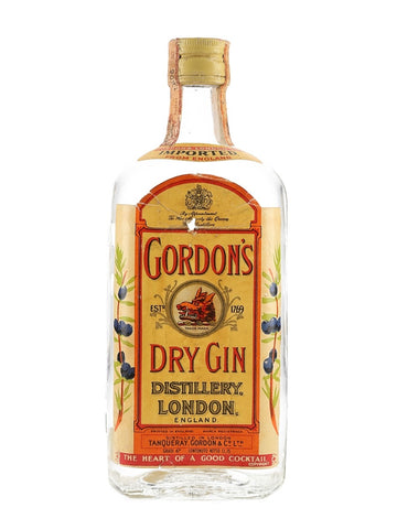 Gordon's London Dry Gin (Export) - 1960s (47%, 75cl)