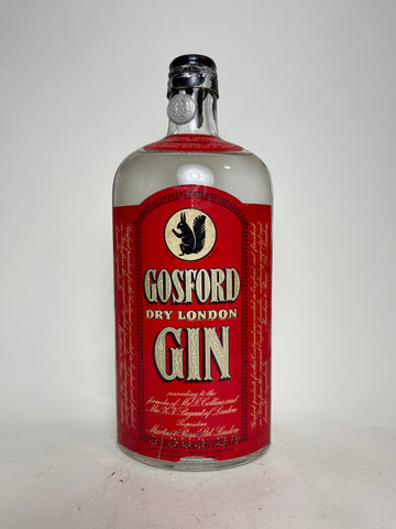 Martini & Rossi's Gosford Dry London Gin - 1949-59 (42%, 75cl)