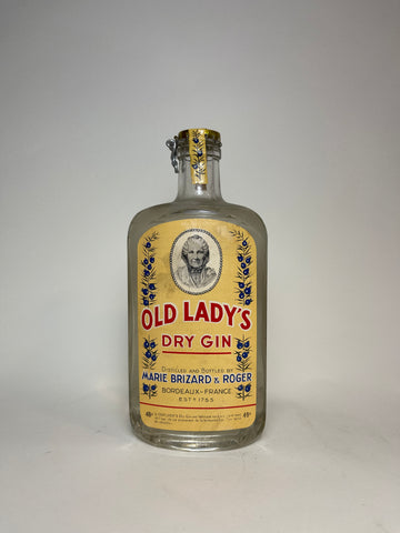 Marie Brizard's Old Lady London Dry Gin - 1950s (48%, 75cl)