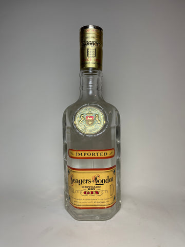 Seager's London Dry Gin - 1960s (47%, 75cl)