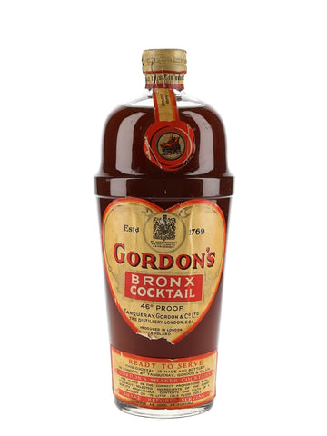 Gordon's Bronx Shaker Cocktail - 1936-52 (26%, 75cl)