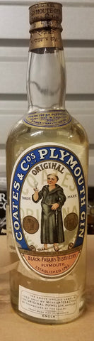 Coates & Co.'s Plymouth Gin - 1930s (ABV Not Stated, 75cl)