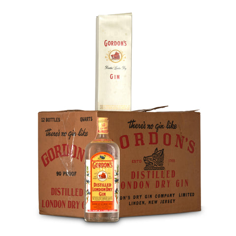 Gordon's London Dry Gin (Export) - pre-1964 (45%, 94.6cl)