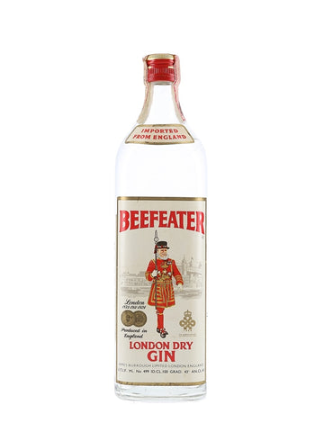 James Burrough's Beefeater London Distilled Dry Gin - c. 1966 (43%, 100cl)