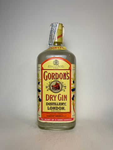 Gordon's Special London Dry Gin (Export) - 1970s (47.3%, 100cl)