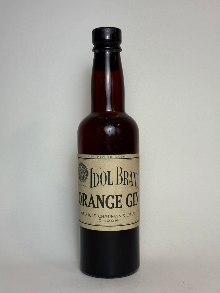 George Idle, Chapman & Co. Idol Brand Orange Gin - early 1940s (ABV Not Stated, c. 37.5cl)
