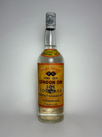 Paten & Co.'s Double Diamond Fine Old London Gin for Cocktails - 1950s (29-37%, 75cl)