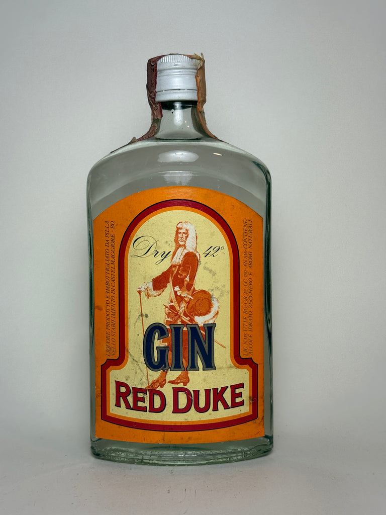 Pilla Red Duke Dry Gin - 1970s (42%, 75cl)