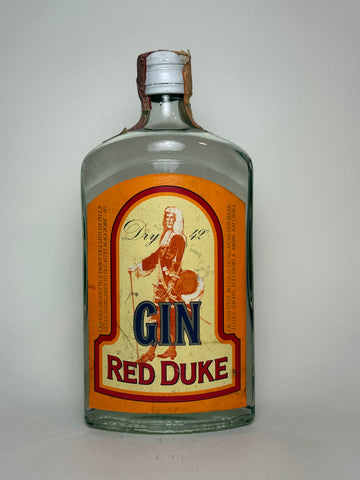 Pilla Red Duke Dry Gin - 1970s (42%, 75cl)