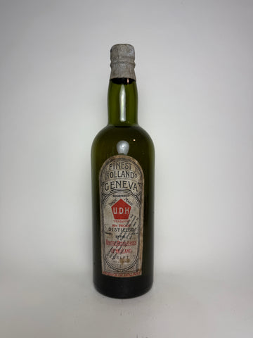 United Distilleries of Holland Finest Holland's Geneva - early 1940s (39.5%, 75cl)