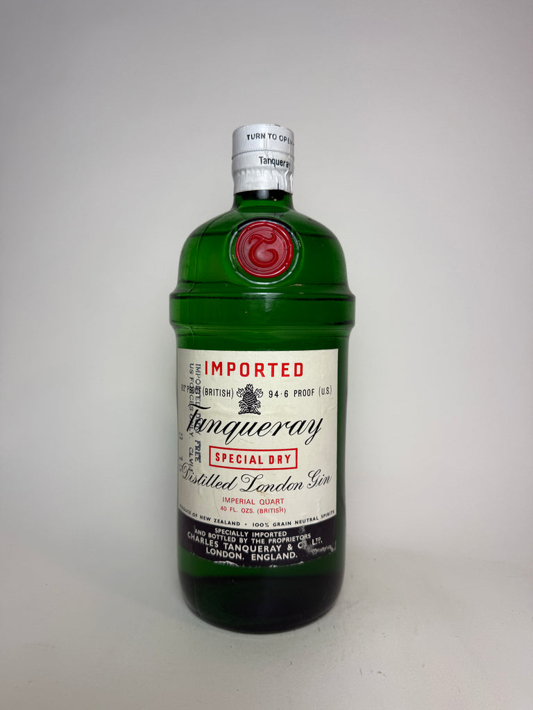 Charles Tanqueray London Dry Gin - 1960s (47.3%, 114cl)