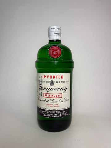 Charles Tanqueray London Dry Gin - 1960s (47.3%, 114cl)