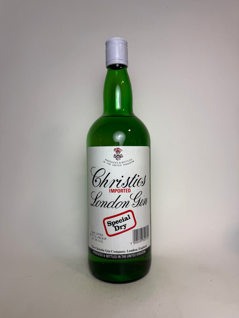 Christie's Special Dry London Gin - 1980s (47.2%, 100cl)