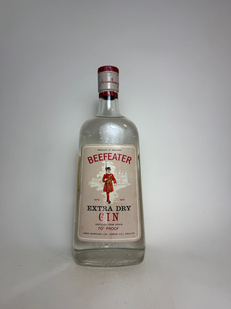 James Burrough's Beefeater London Dry Gin - 1960s (40%, 75cl