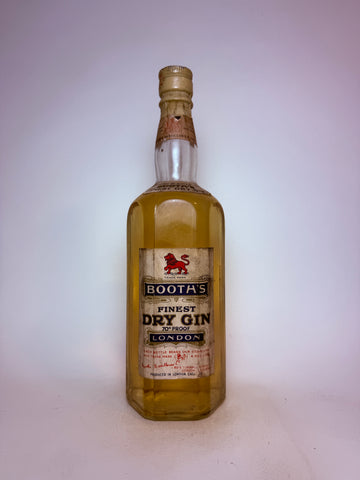 Booth's Finest Dry Gin - Dated 1943 (40%, 75cl)