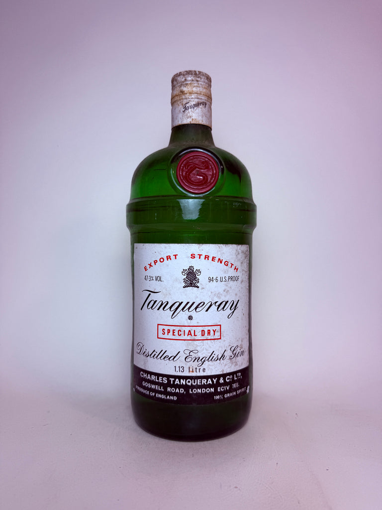 Charles Tanqueray London Dry Gin - 1970s (47.3%, 113cl)