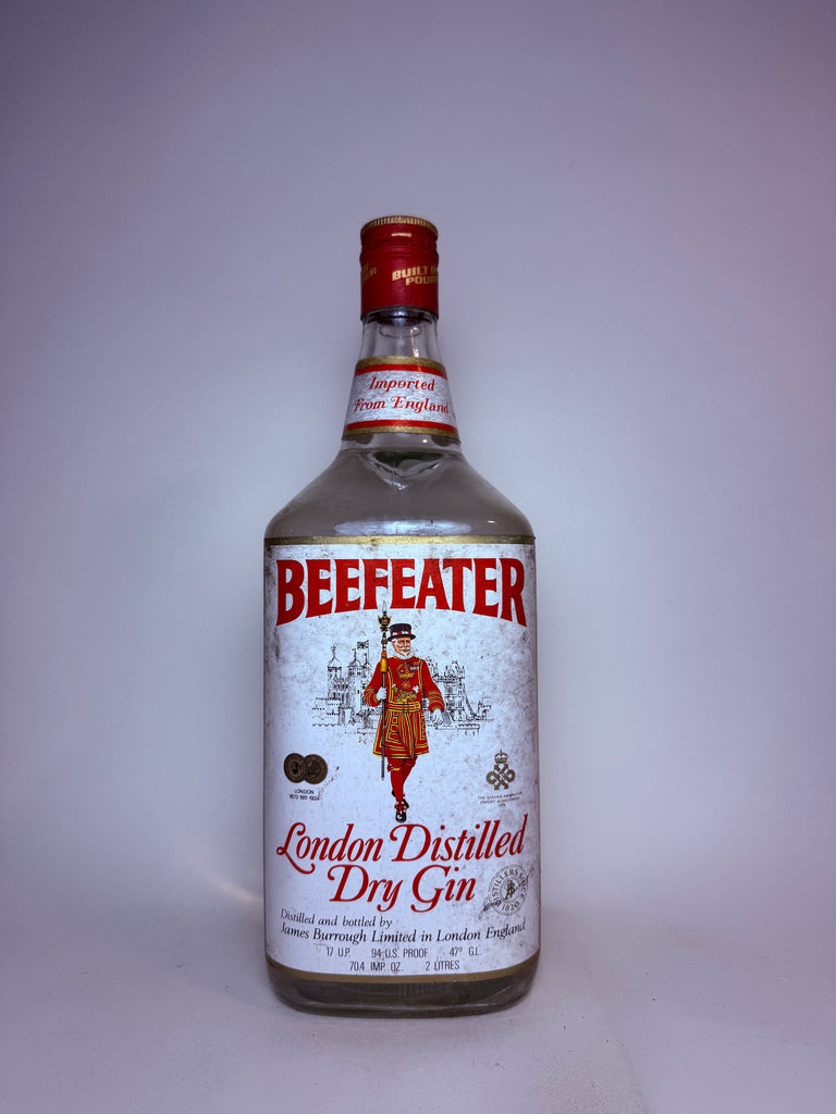 James Burrough's Beefeater London Dry Gin - c. 1976 (47%, 200cl)