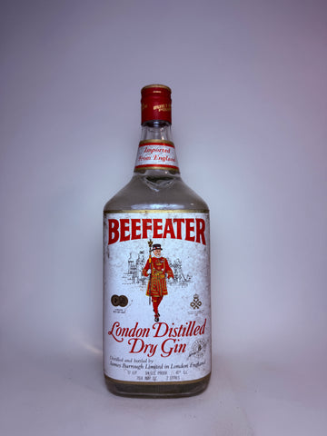 James Burrough's Beefeater London Dry Gin - c. 1976 (47%, 200cl)
