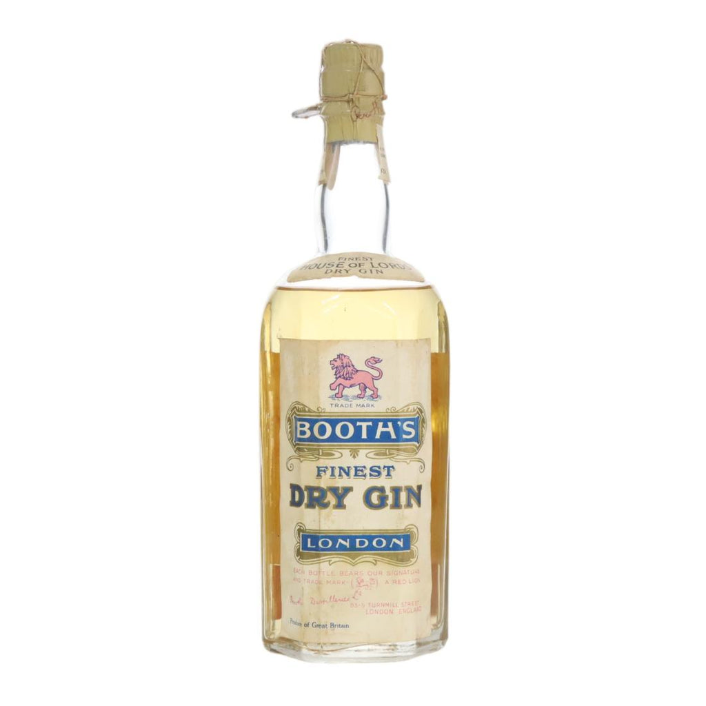Booth's Finest London Dry Gin - Dated 1950 (40%, 75cl)