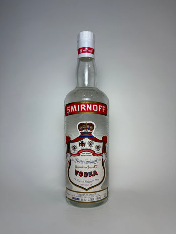 Smirnoff Vodka - 1970s (40%, 75cl)