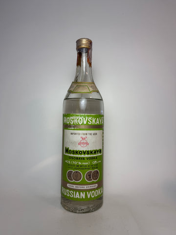 Moskovskaya Russian Vodka - 1970s (40%, 75cl)