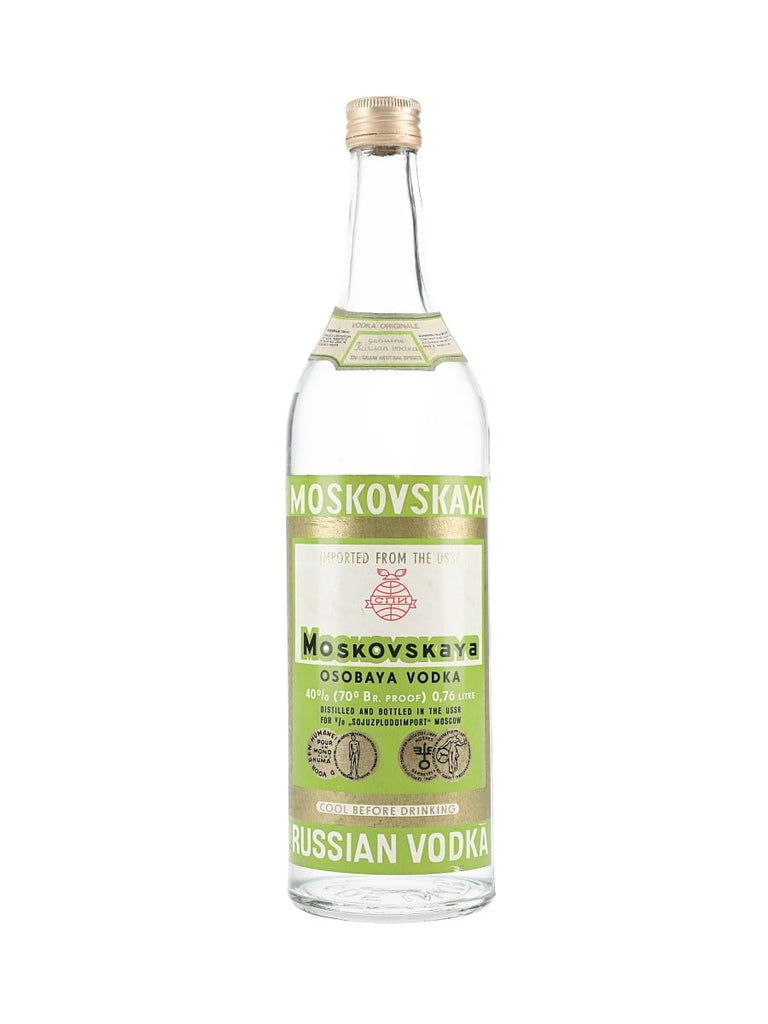 Moskovskaya Russian Vodka - 1970s (40%, 76cl)