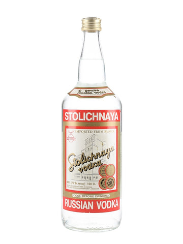 Stolichnaya Russian Vodka - 1990s (40%, 100cl)