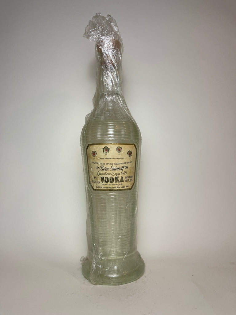 Pierre Smirnoff No. 99 Vodka - 1980s (57.15%, 75.7cl)