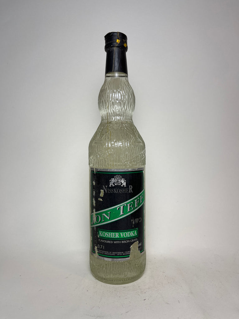 Nisskosher Jon Teff Kosher Vodka - 1990s (ABV Not Stated, 70cl)