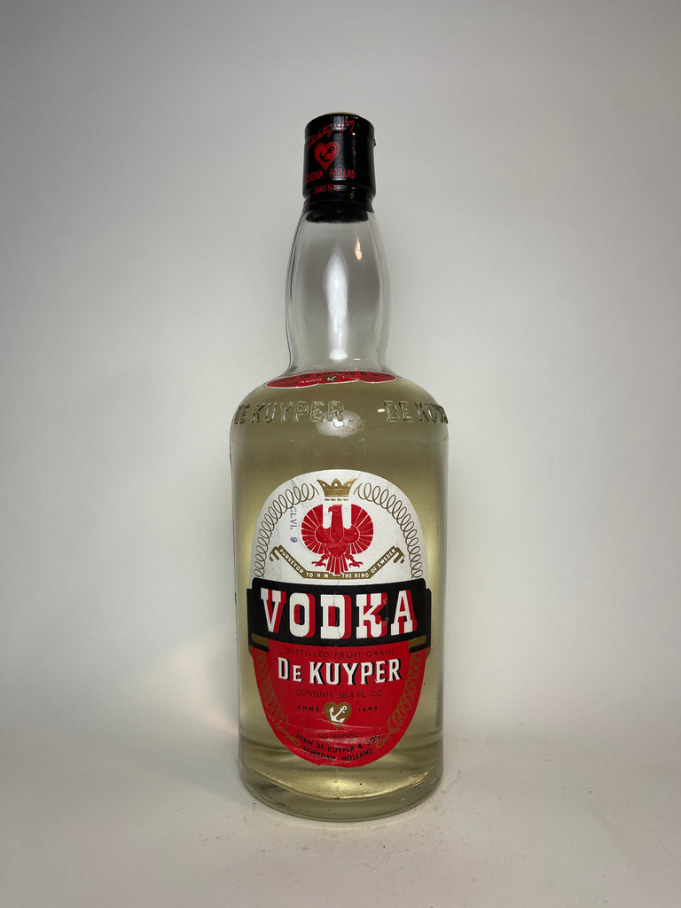 John de Kuyper Vodka - 1960s (45%, 109cl)