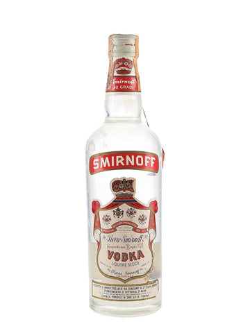 Smirnoff Red Label Vodka - 1960s (40%, 75cl)