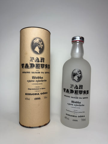 Pan Tadeusz Polish Vodka - 1999 (40%, 70cl)